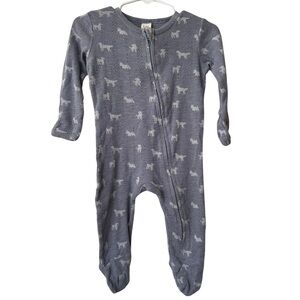 Kate Quinn 100% organic cotton pointelle footie pajamas